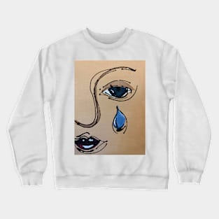 dont cry Crewneck Sweatshirt